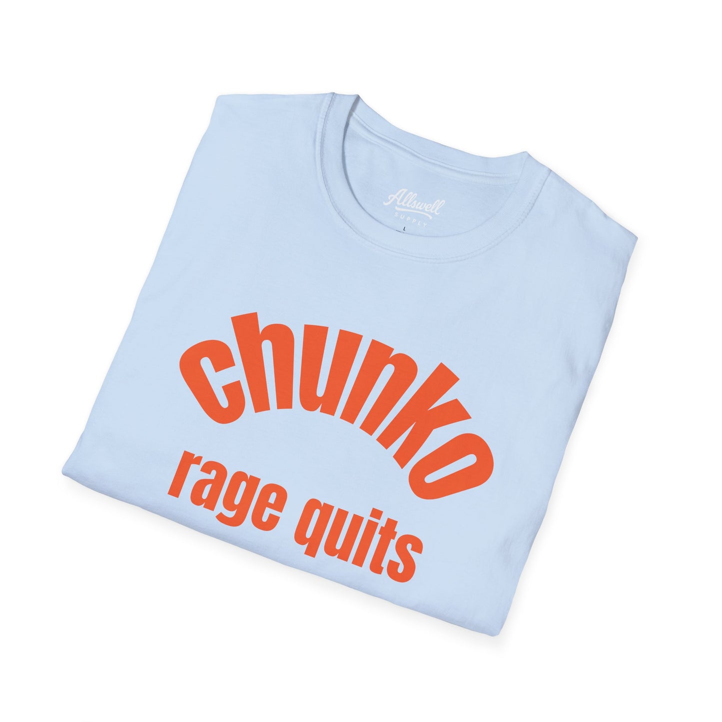 Chunko Rage Quits 'Hockey' T-shirt