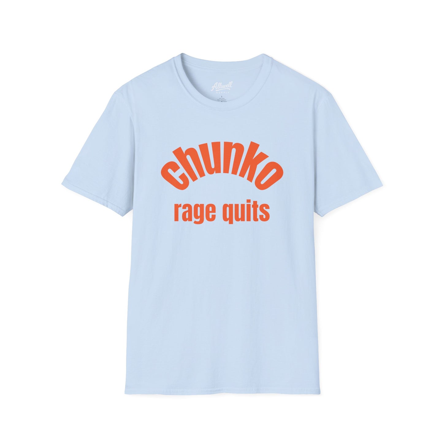 Chunko Rage Quits 'Hockey' T-shirt