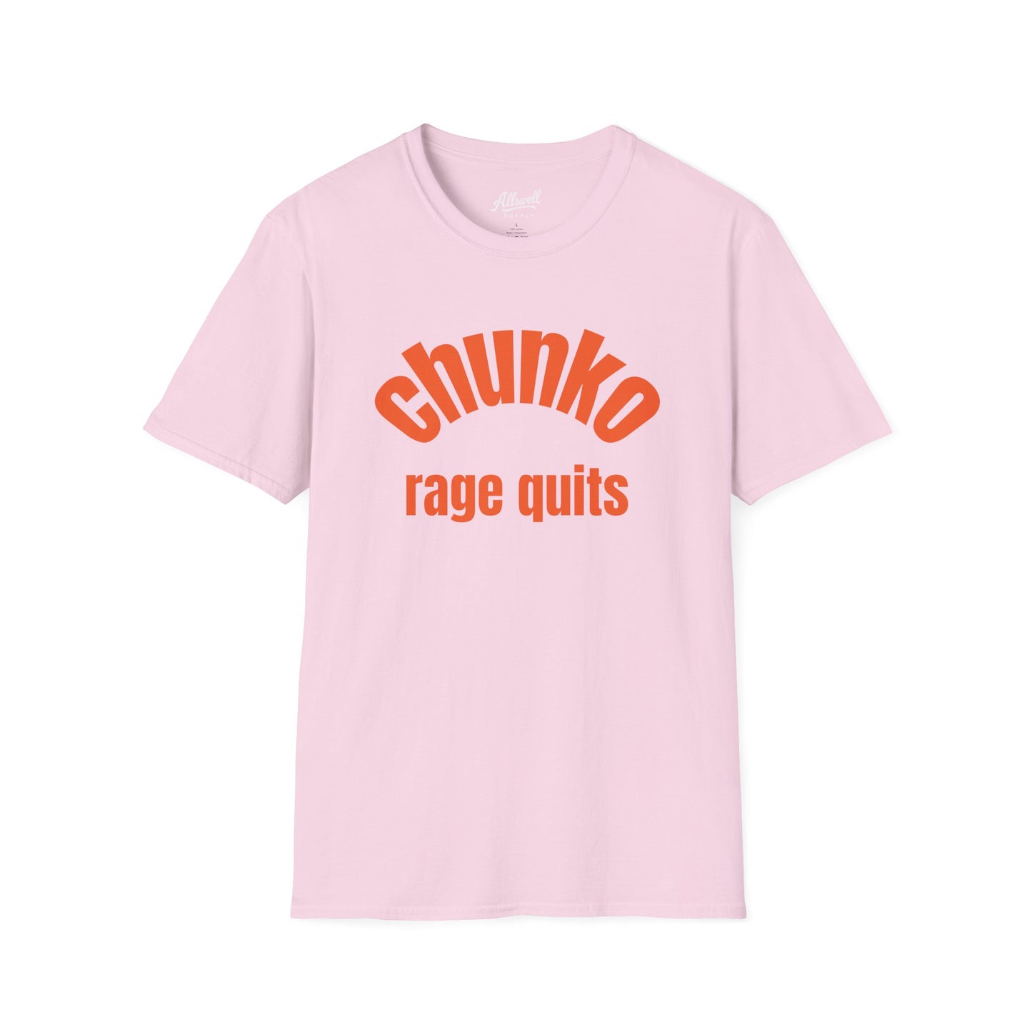 Chunko Rage Quits 'Hockey' T-shirt