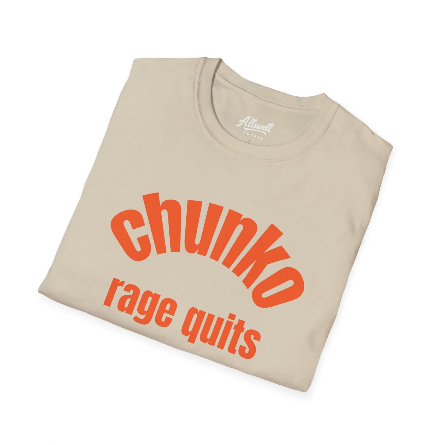 Chunko Rage Quits 'Hockey' T-shirt