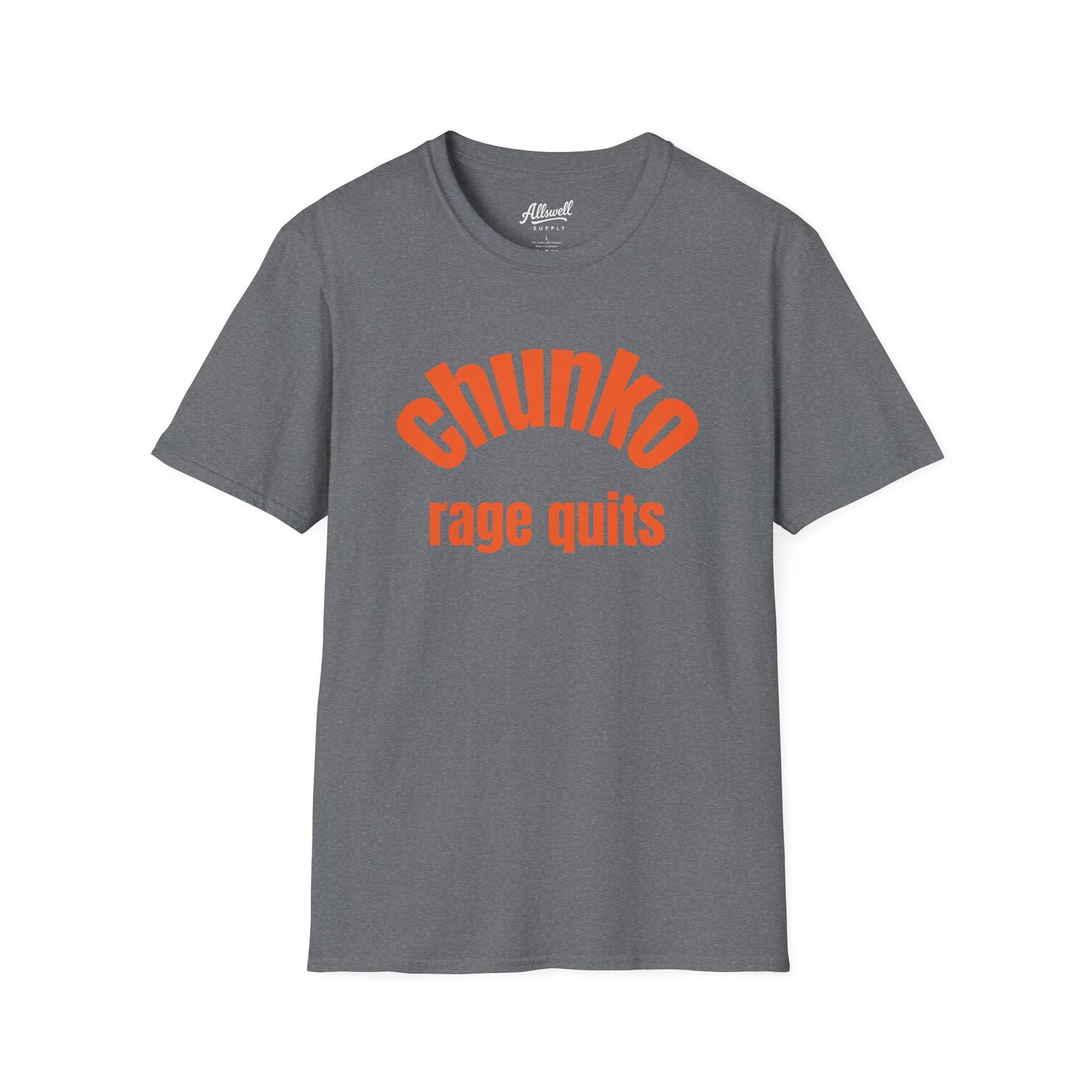 Chunko Rage Quits 'Hockey' T-shirt
